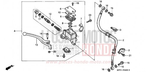 MASTRO FRENO ANTERIORE CLR125W di 1998